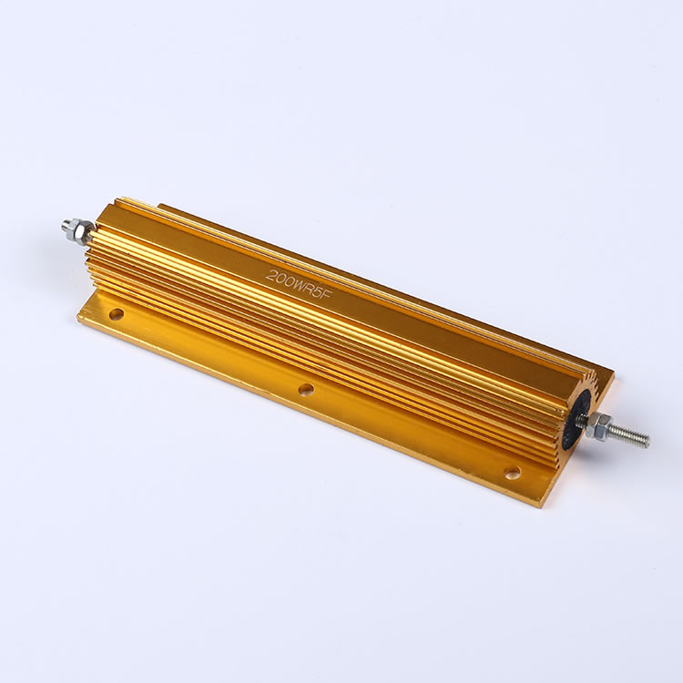 150W 黄金铝壳电阻 绝缘金属电阻 大功率线绕电阻器